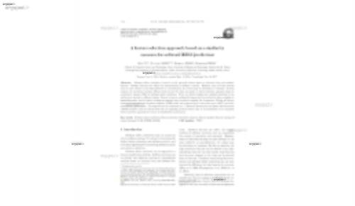 Afeature selection approach based on a similarity measure for software defect prediction∗